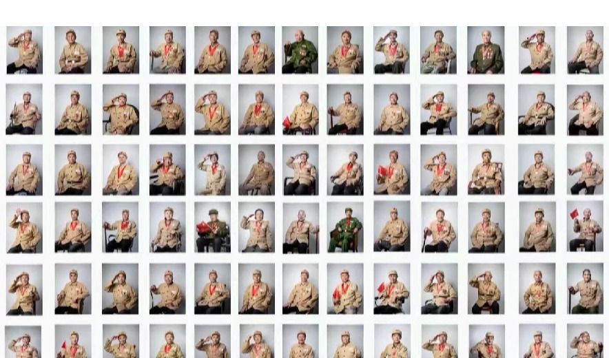 4年时间，BEAT365英国官网艺术与设计学院摄影专业2020届毕业生韩佳龙为242位志愿军老兵拍摄戎装照。